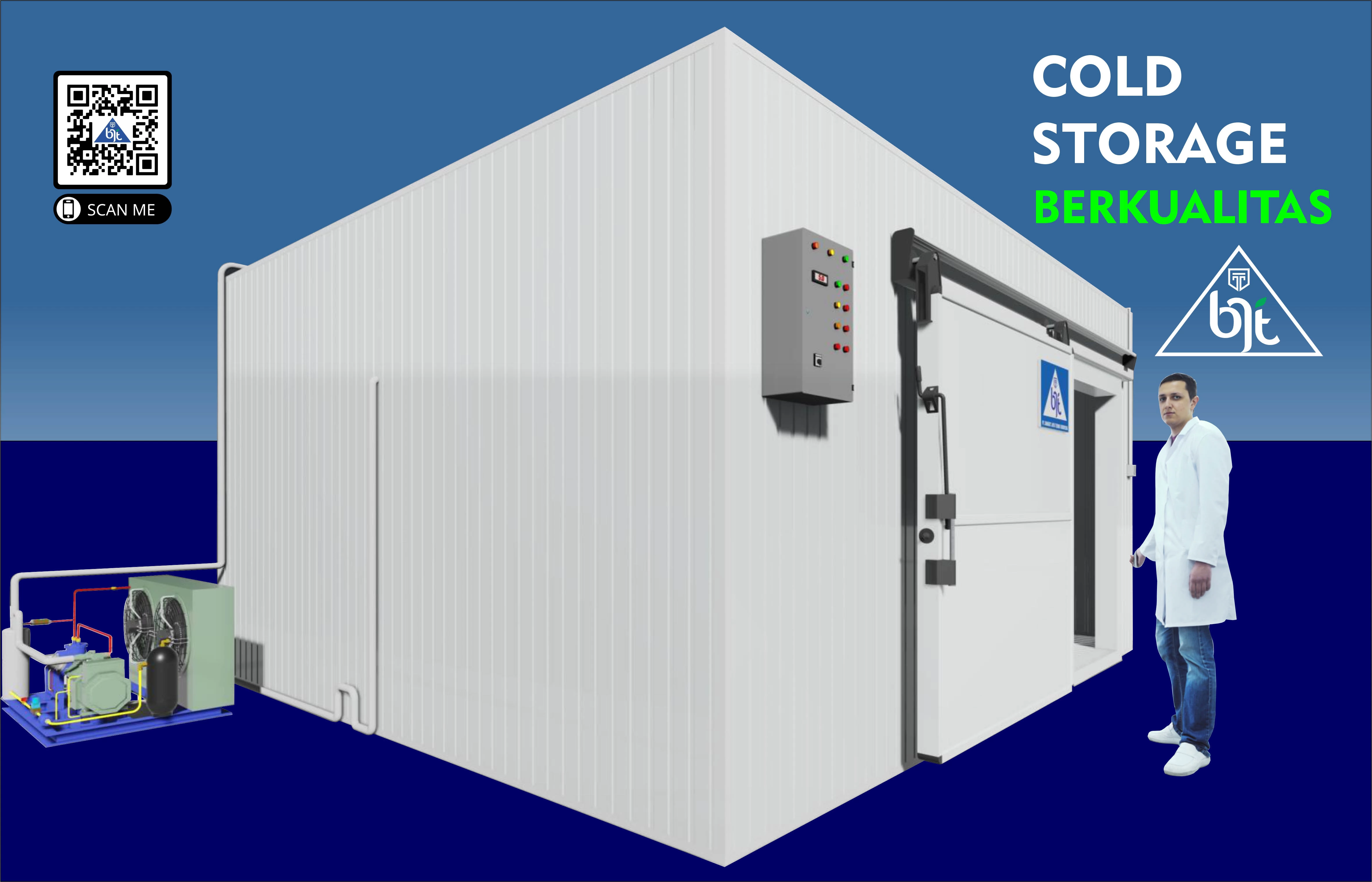 Pendalaman Penyimpanan dalam Dunia Mesin Pendingin Komersial: Freezer dan Cold Storage Room